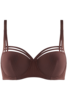 Marlies Dekkers Dame de Paris Chestnut Brown and Gold