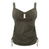  Ulla St Tropez Olive Tankini Top