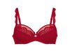 Rosa Faia Selma BH met beugel cup B-E Rood