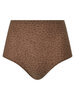 Chantelle SoftStretch Broekje Hoge Taille Wild Brown