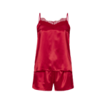 Ringella Shortama Rood Satijn
