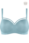  Marlies Dekkers Space Odyssey Shining Blue and Silver Balconette Bra 350801