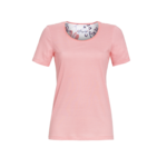 Ringella Bloomy T-shirt poppy roze gestreept