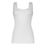 Ten Cate Basics Women Lace Singlet wit, organisch katoen