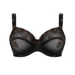 Ulla Jubileumserie Beugelbh zwart  met gou, zwitsers borduurwerkd