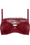 Marlies Dekkers Carita BH Balconette Carbernet Red and Lace