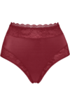 Marlies Dekkers Carita Hoge Slip Cabernet Red and Lace