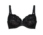  Rosa Faia Bobette Zwart BH, met kanten cups