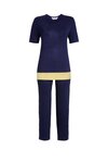 Ringella Chérie Line Pyjama korte mouw Blauw