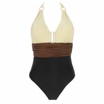 Marjolaine Ambre Badpak Halter Cafe Noir