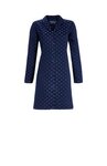 Ringella Women Nachthemd doorknoop met lange mouw, Nachtblauw