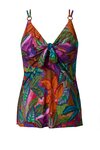 Miraclesuit Cactus Flower Akikio Tankini Top
