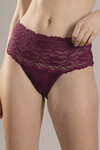 Nina von C. Millefleurs Tailleslip, Kant, Tinto Rosso