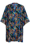 Rosa Faia Deep Jungle Jurk Manihi Original
