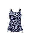 Anita Care Blue Fan Tankini Top  Kimba
