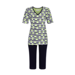 Ringella Women Pyjama korte mouw Limoenprint