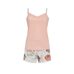 Ringella Shortama met spaghettibandjes, Apricot Ringella Shortama met spaghettibandjes, Apricot