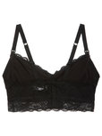 Cosabella Never Say Never Curvy Mommie  Voedings Bralette Zwart