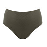 Ulla St. Tropez Bikinislip Highwaist  tot maat 54 Olijf