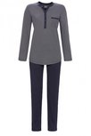 Ringella Women Pyjama met lange mouw, nachtblauw 