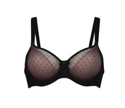 Rosa Faia Eve Beugel BH met cups Zwart