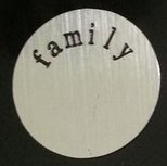 Floating Locket Charm disk Family