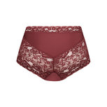ten Cate Secrets Lace High Waist Brief Lace Back Bordeaux ten Cate Secrets Lace High Waist Brief Lace Back Bordeaux