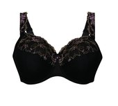 Rosa Faia Colette BH met beugel cup F-J Zwart