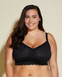 Cosabella Never Say Never Ultra Curvy Sweetie Bralette Zwart