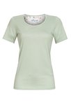 Ringella Bloomy T-shirt Gestreept Zacht Groen