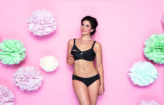 Anita Maternity zwangerschaps BH zonder beugel  polkadot Zwart