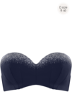 Marlies Dekkers Ishtar Strapless Bikinitop Blue and Silver Marlies Dekkers Ishtar Strapless Bikinitop Blue and Silver