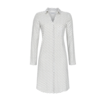 Ringella Women Nachthemd Doorknoop met Lange Mouw, champagne