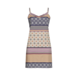 Ringella Chéríe-Líne Spaghetti-dress, print in banen Ringella Chéríe-Líne Spaghetti-dress, print in banen