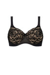 Amoena Kyra BH met beugel Zwart