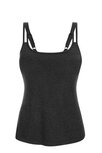 Amoena Valletta top Charcoal Melange Amoena Valletta top Charcoal Melange