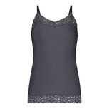 ten Cate Secrets Lace Spaghetti Top Antracite