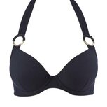 Aubade Secret Cove Bikini Top Push-up met beugel zwart
