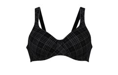 Rosa Faia Twin Art BH met beugel Black Grey Ruit