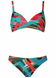Sunflair Bikini Turquoise-koraal