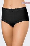 Nina von C. Cosy Multiple Packs Tailleslip, 3pak, Zwart Nina von C. Cosy Multiple Packs Tailleslip, 3pak, Zwart