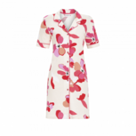 Ringella Women Nachthemd doorknoop korte mouw Gebloemd