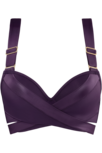 Marlies Dekkers Cache Coeur Bikinitop Push-Up Deep Purple Marlies Dekkers Cache Coeur Bikinitop Push-Up Deep Purple