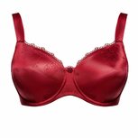 Ulla Viola BH met beugel B-G Carmine Rood