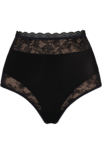 Marlies Dekkers Carita Hoge Slip Black Lace and Sand