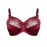 Ulla Carmen BH met beugel H-L Bordeaux
