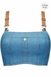 Marlies Dekkers Gardenista BH Balconette Denim Blue