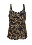 Amoena Sri Lanka Prothesetankini Zwart/Goud