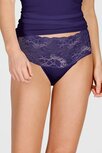 Nina von C. Fine Cotton Luxe Tailleslip Plum