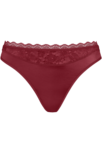 Marlies Dekkers Carita Slip Cabernet Red and Lace